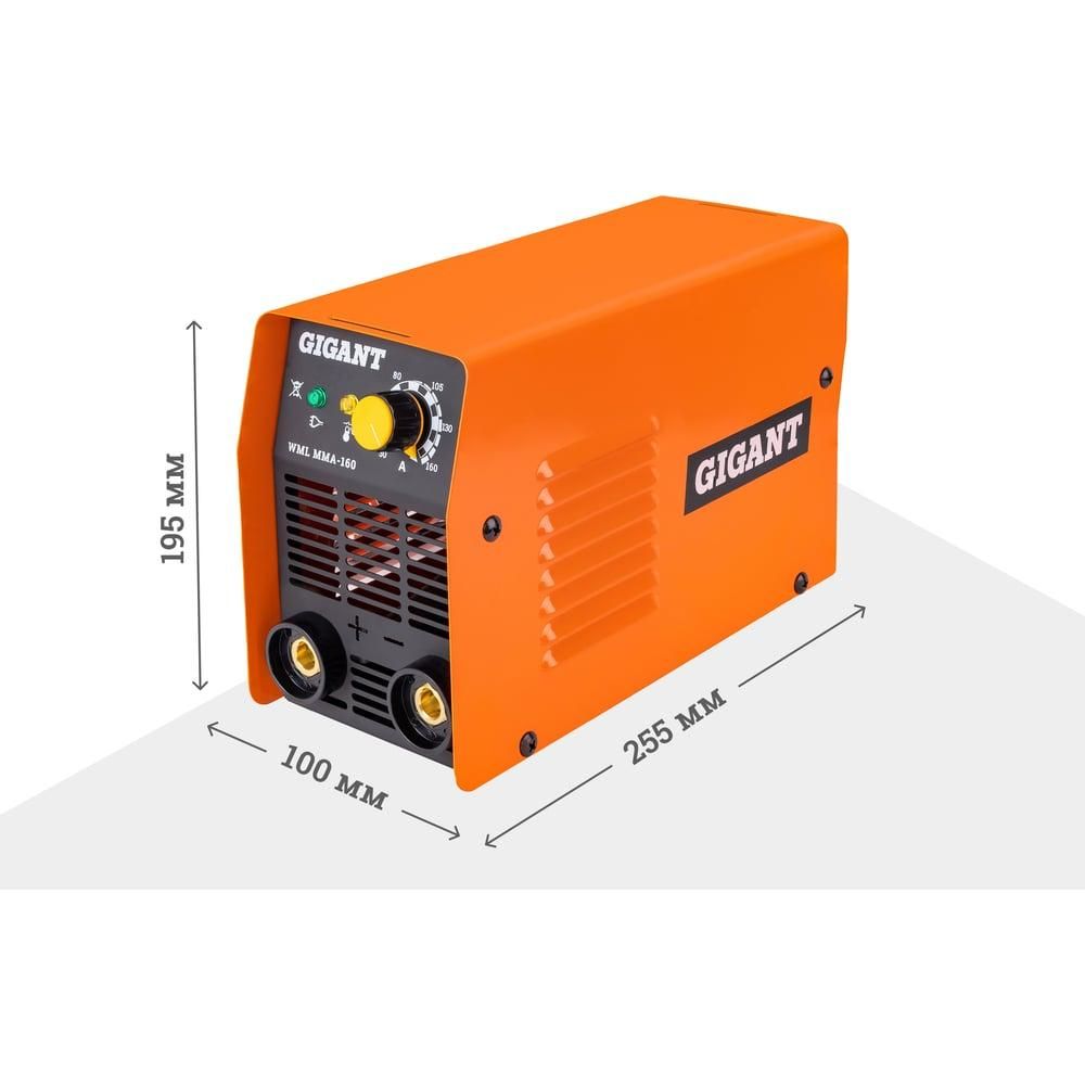 Сварочный инвертор Gigant WML MMA-160 - фото 4