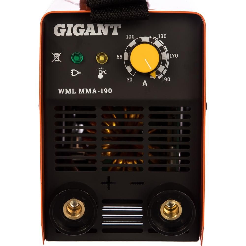 Сварочный инвертор Gigant WML MMA-190 - фото 1