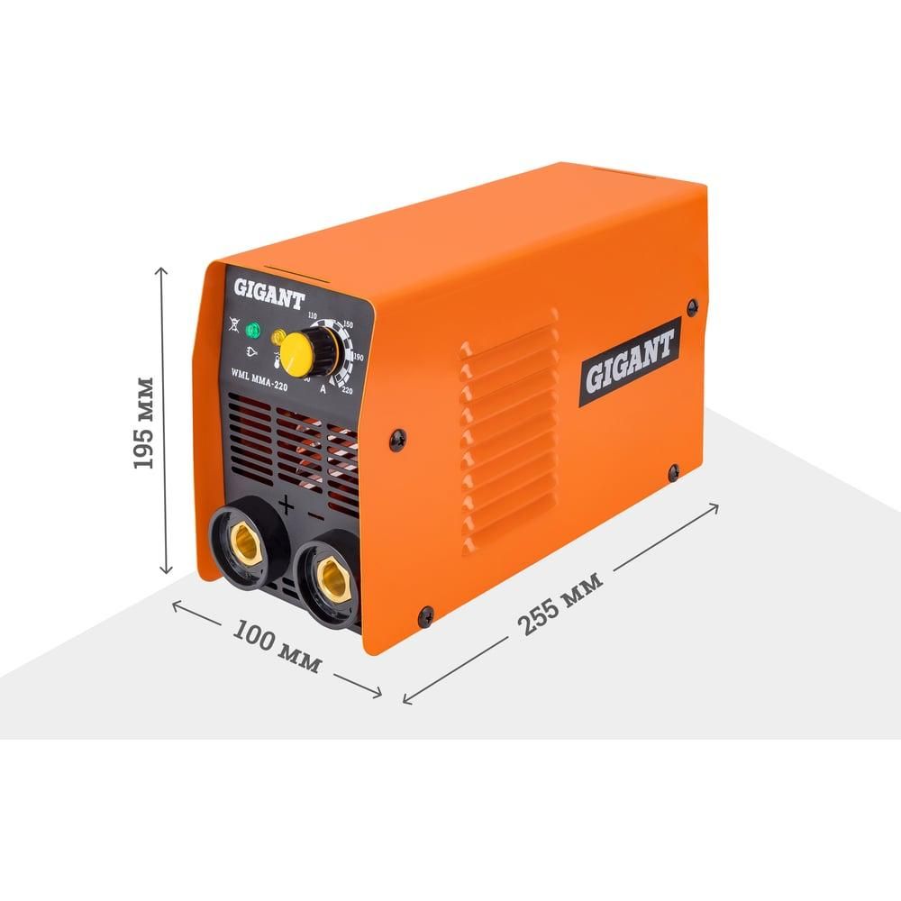 Сварочный инвертор Gigant WML MMA-220 - фото 4