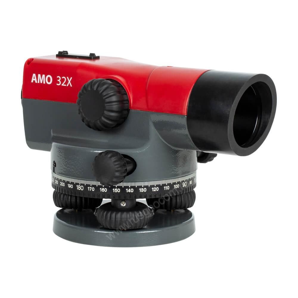 Комплект оптический нивелир AMO 32X + штатив + рейка RGK TS-7 - фото 4