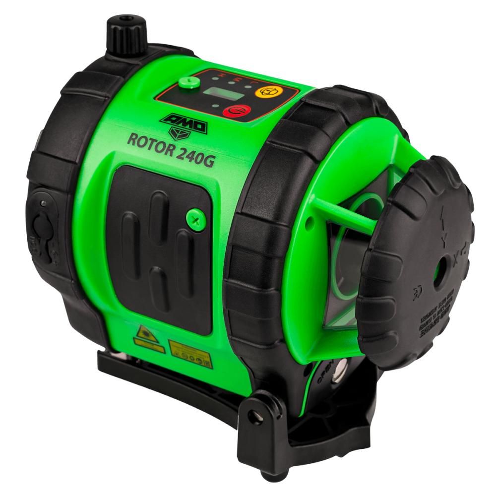 Ротационный нивелир AMO ROTOR 240G с зеленым лучом - фото 4