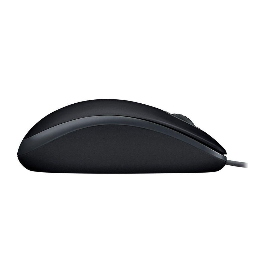 910-005502 Мышь Logitech M110 Silent Black [бесшумная, оптическая, 1000dpi, USB, 1.8м] - фото 4