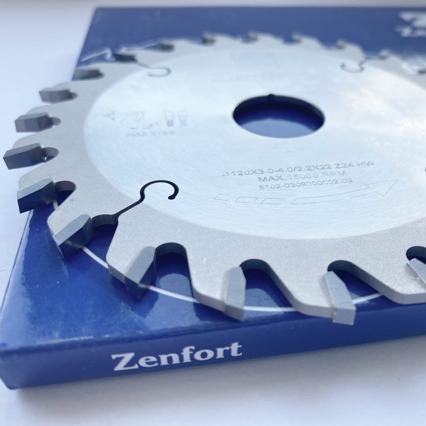 Пильный диск Zenfort 120х22 Z24, HM 120 мм