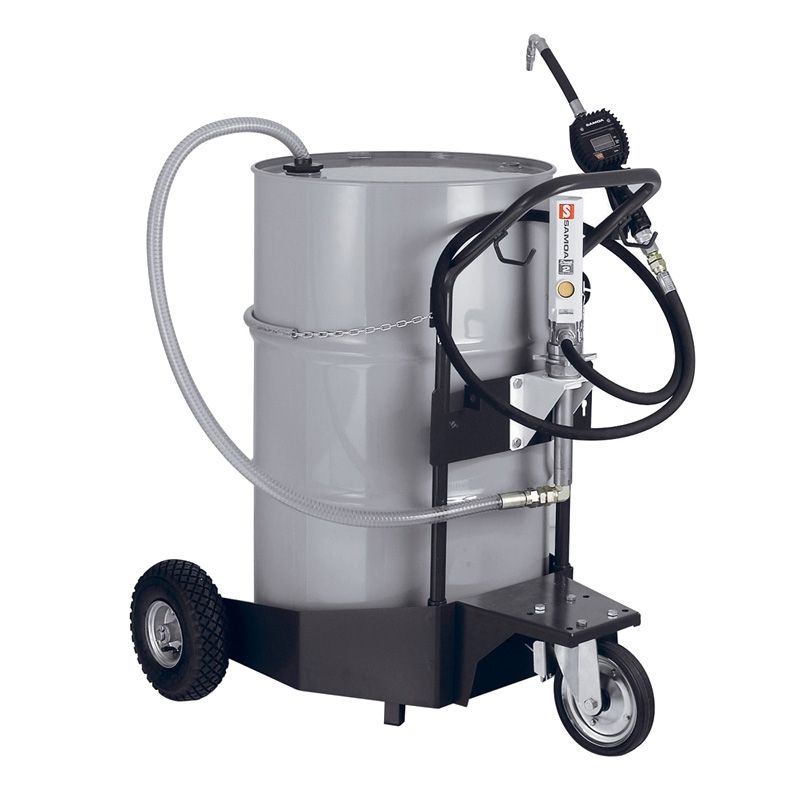 Мобильный маслораздатчик Samoa DANP-200/31C OIL DISPENSER 376610 для бочек 205 л