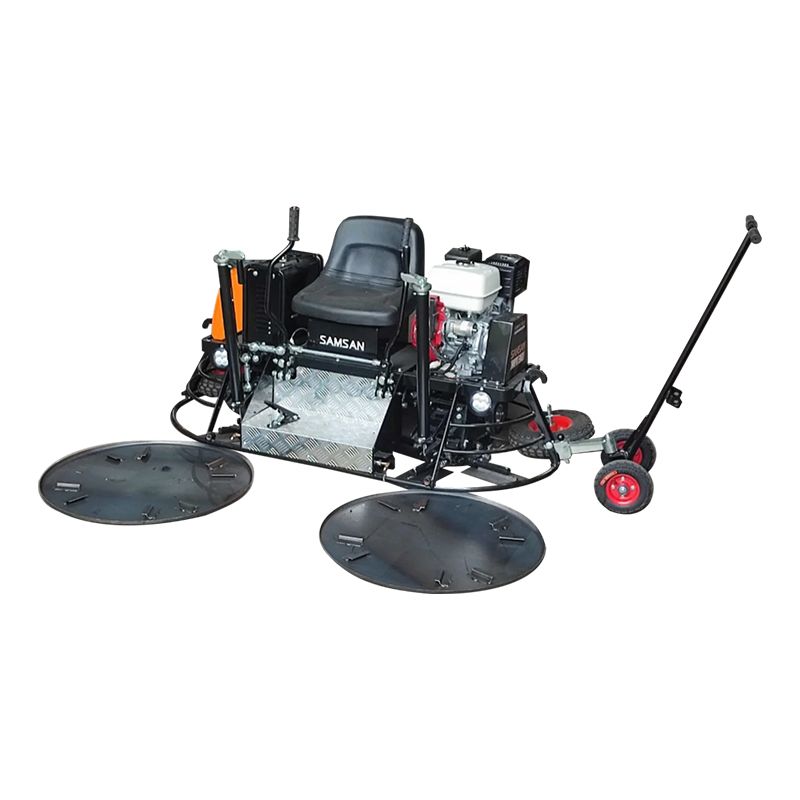 Затирочная машина двухроторная Samsan RPT372 с двиг. Honda GX690 фото 2