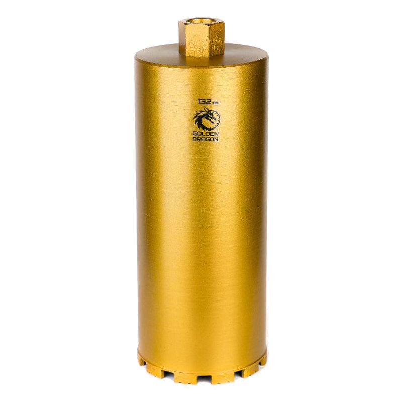 Коронка алмазная Golden Dragon М22 132 мм 350 мм