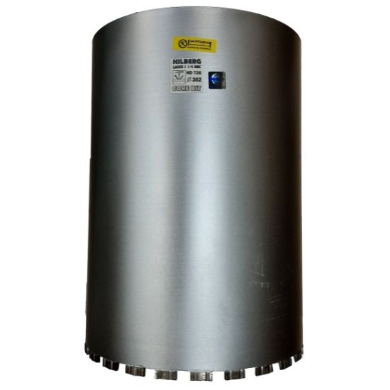 Алмазная коронка Hilberg Laser 1 1/4 UNC 24T 302х450 мм (лазерная сварка сегментов)