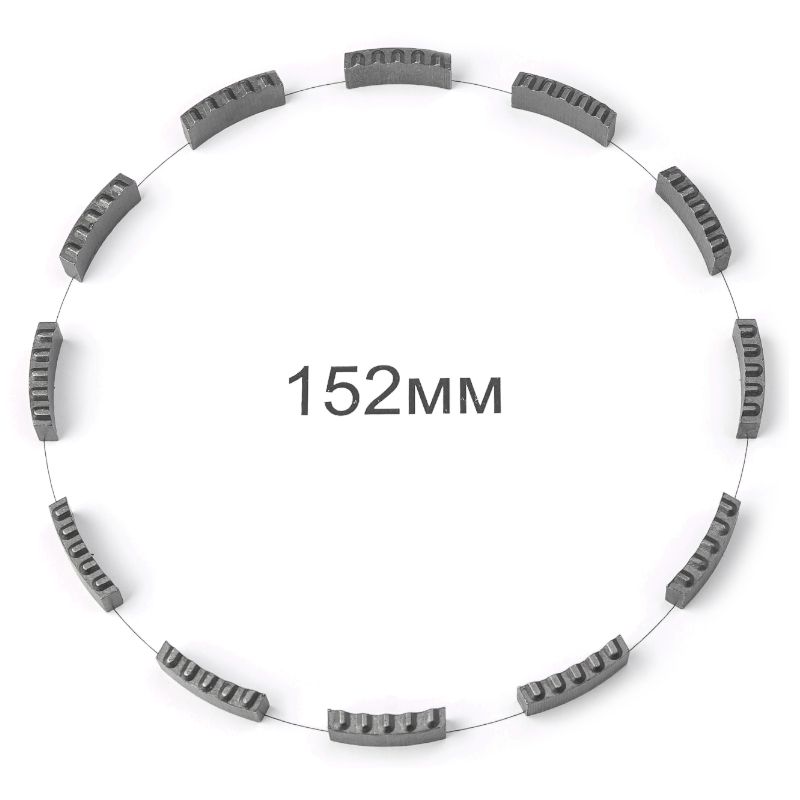 Комплект сегментов KEOS 152 мм (12 шт) DS152 - фото 3