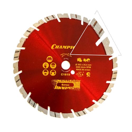 Диск алмазный Champion универсальный ST 230/22,23/12 Fast Gripper
