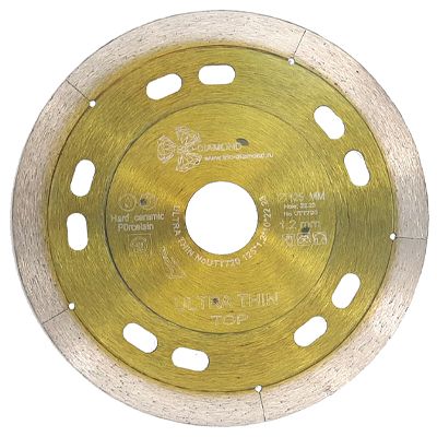 Ультратонкий алмазный диск Trio Diamond  UltraThin Top 125х10х22.23 мм
