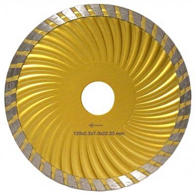 Диск алмазный турбо COBRA Eco Wave d 125 мм