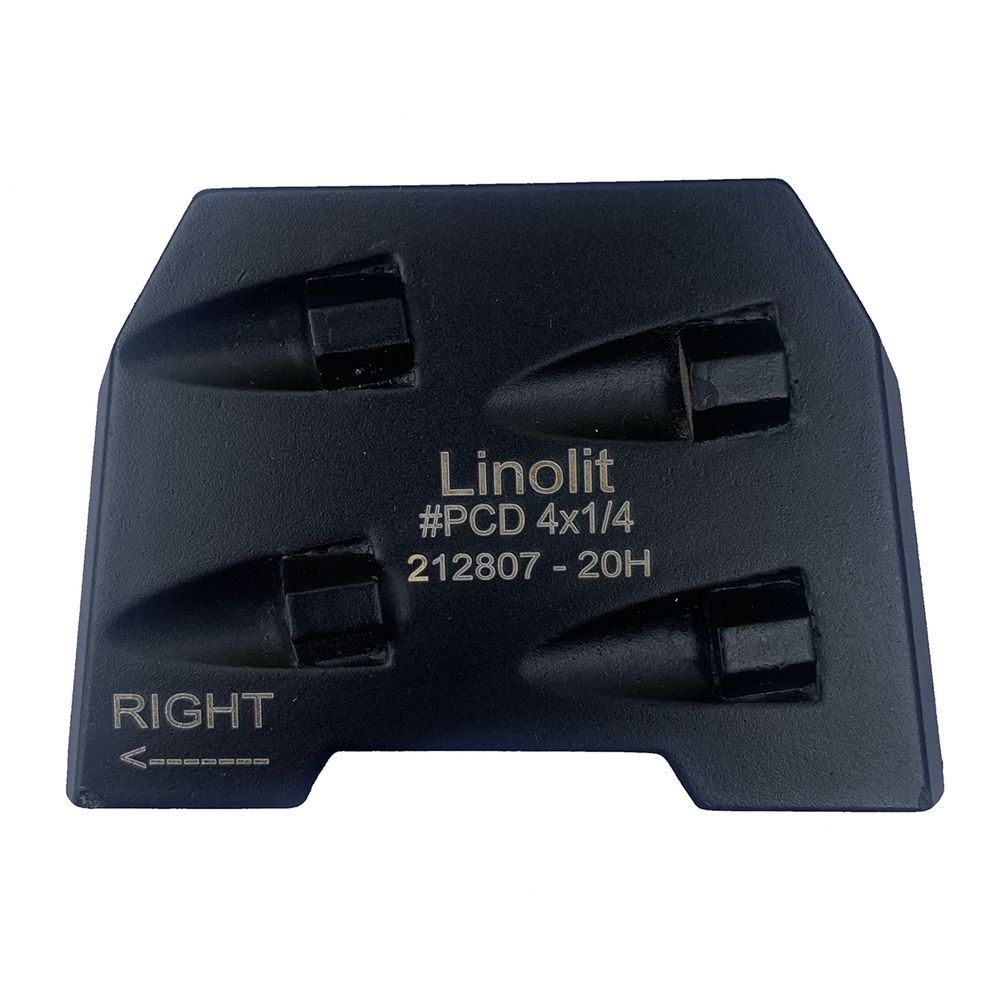 Алмазный пад LINOLIT #PCD4x1/4 MB_LN RIGHT (правый) (Коготь) 