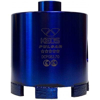 Алмазная коронка KEOS PULSAR 82/70 мм М16 (микроудар)
