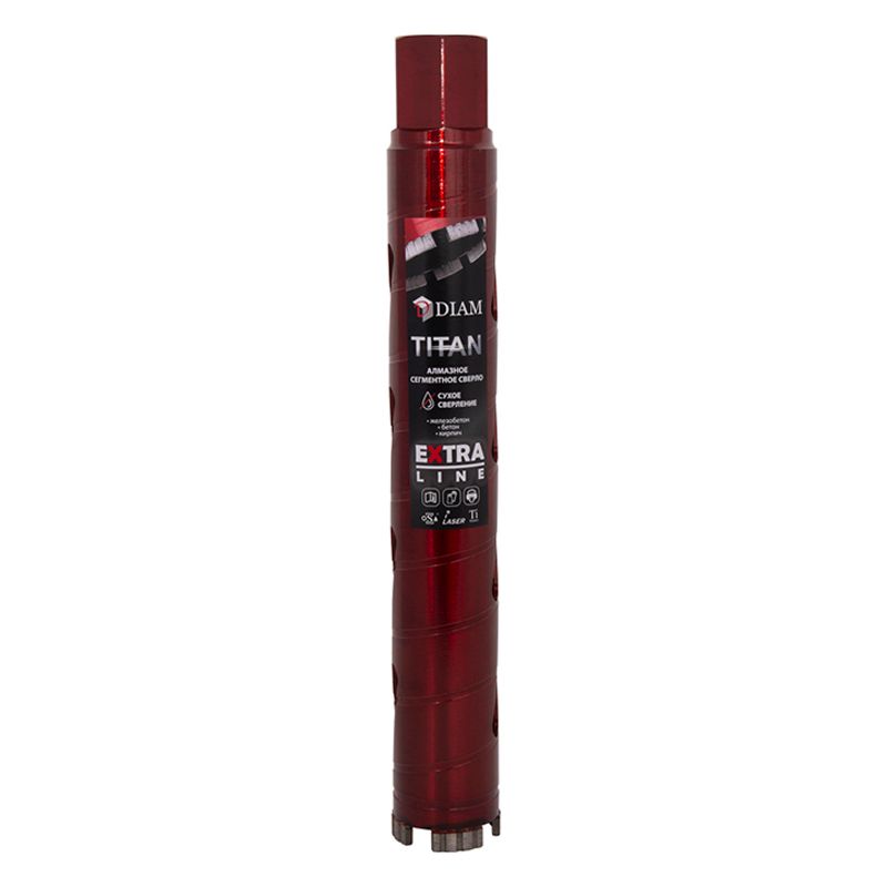 Сверло DIAM САСС 62x450х4x1,1/4UNC Extra Line Titan 62 мм