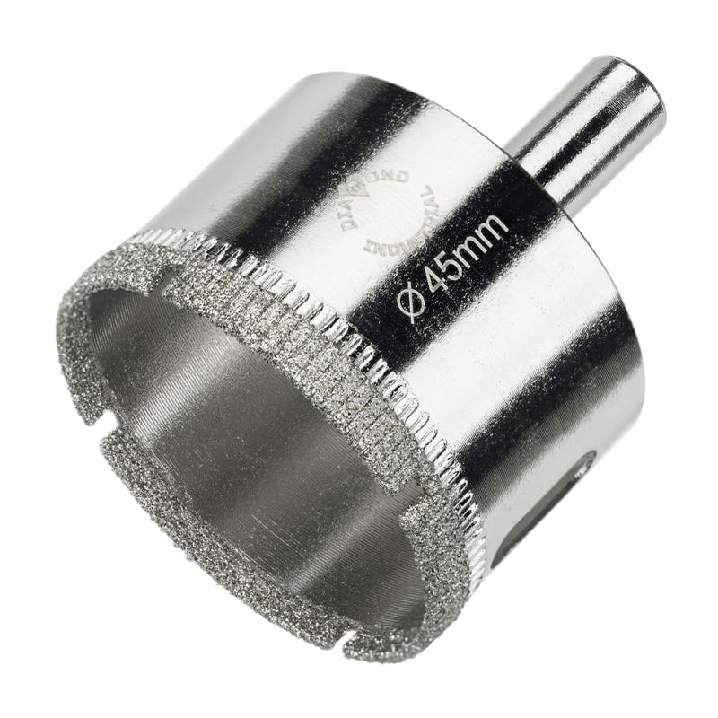 Алмазная коронка Diamond Industrial 45 мм по керамике, плитке и стеклу - фото 1