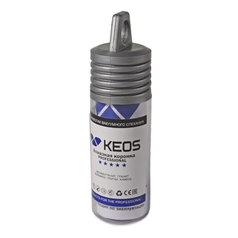 Алмазная коронка KEOS PRO 8 мм M14 с воском