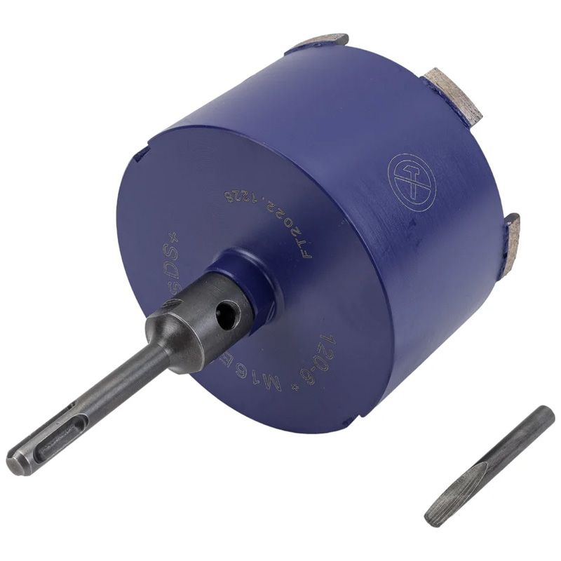 Коронка алмазная по бетону STRONG SDS+ 120 мм (безударная) стк-064 - фото 3