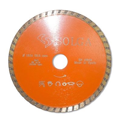 Диск алмазный Solga Diamant BASIC турбо (железобетон) 150x22,23 мм