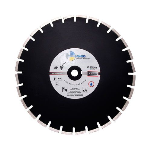 Алмазный диск TD Silver-Asphalt d 450 мм (асфальт, кирпич)