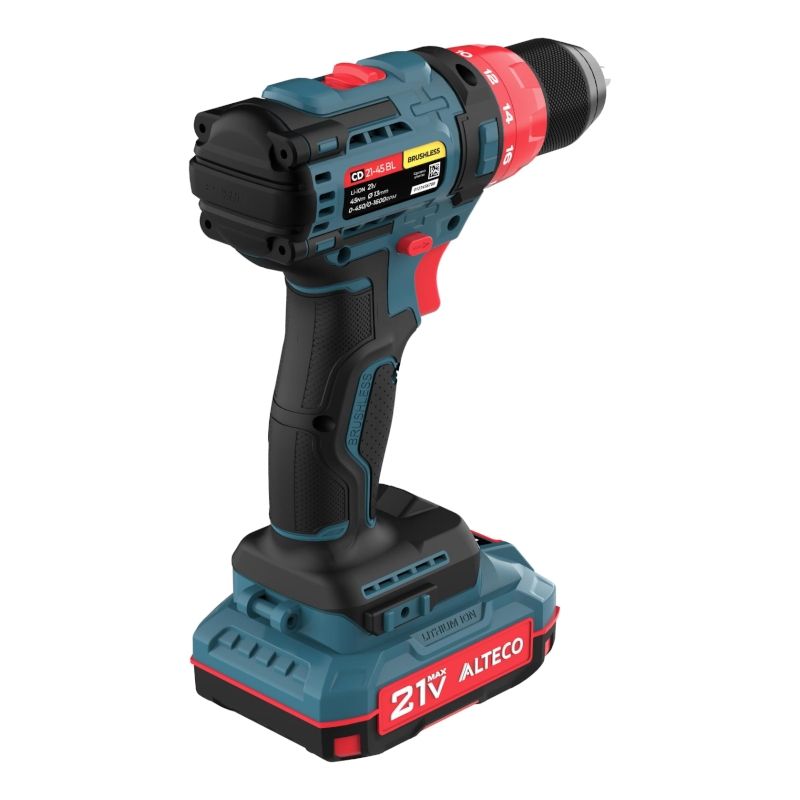 Бесщеточная аккумуляторная дрель шуруповёрт ALTECO CD 21-45 BL - фото 5