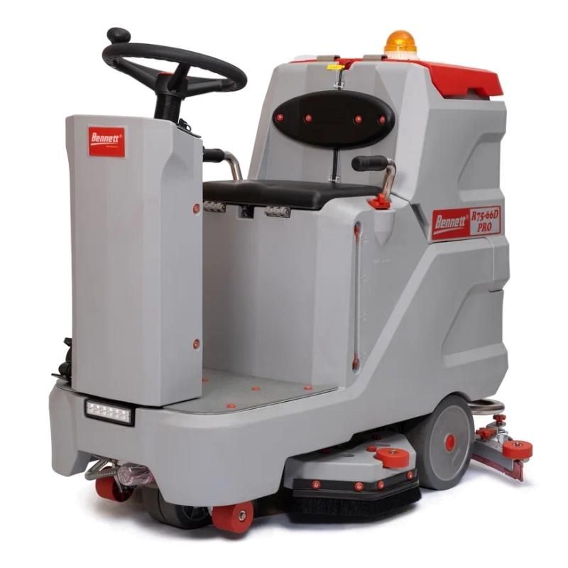 Аккумуляторная поломоечная машина с местом оператора Bennett Ranger R75-66d Pro (с литиевым АКБ 150 а/ч) - фото 1