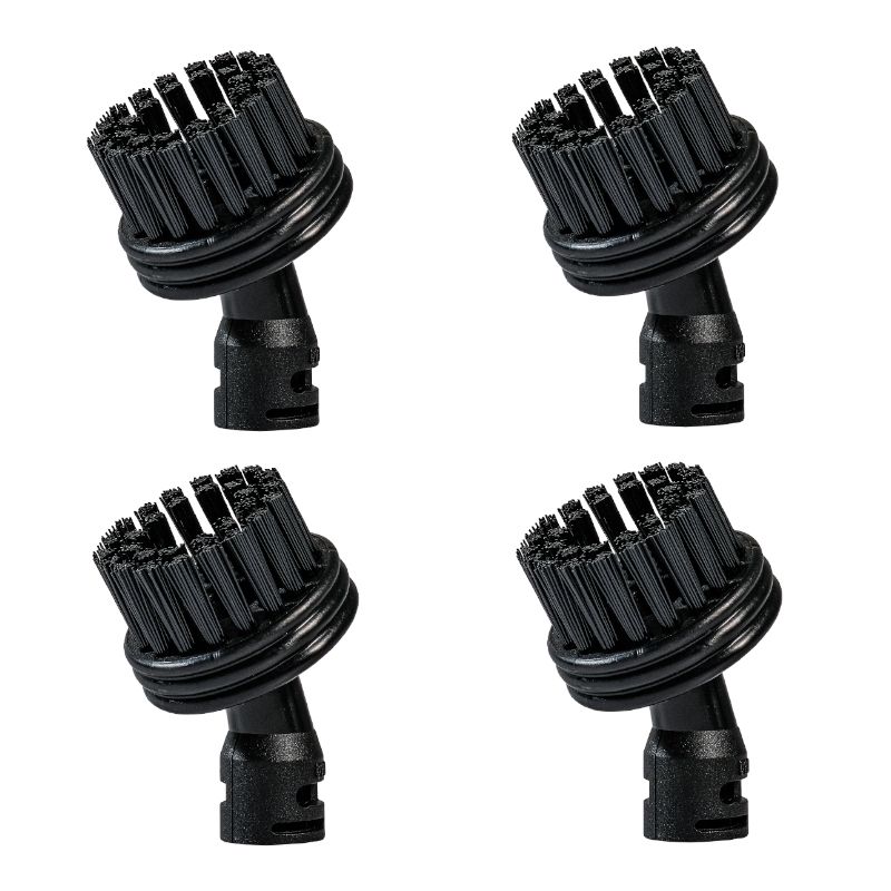 Набор аксессуаров для пароочистителя BORT Round big brush SET BDR-1700 - фото 1