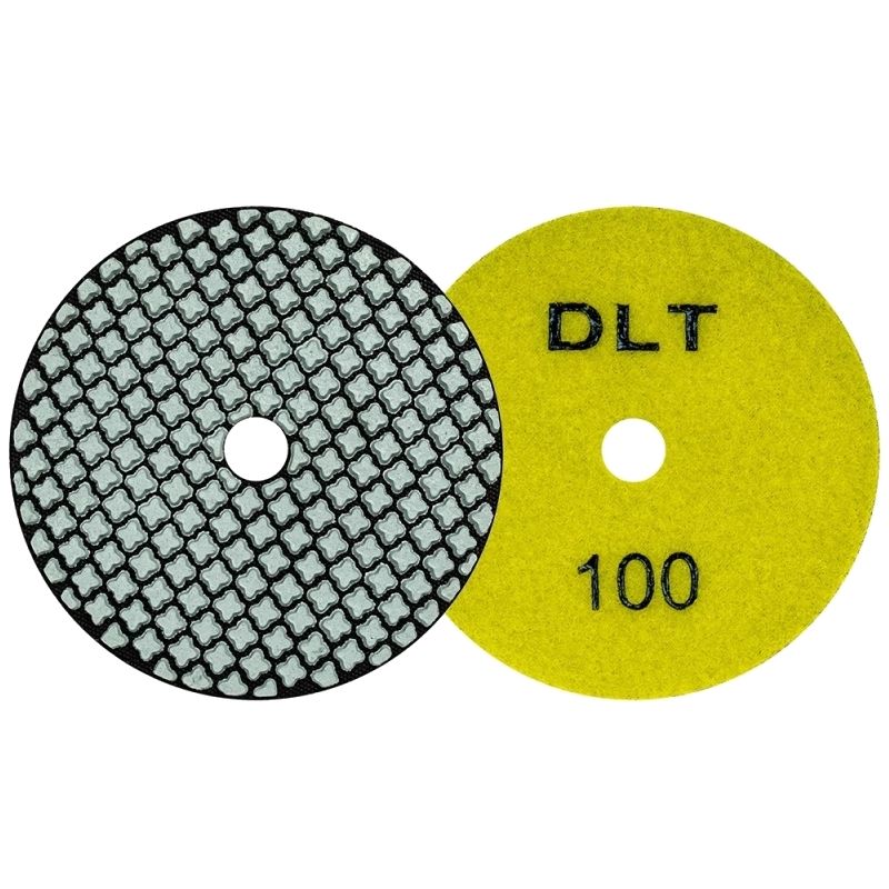 АГШК для сухой шлифовки DLT №3 сверхгибкий #100 100 мм - фото 1