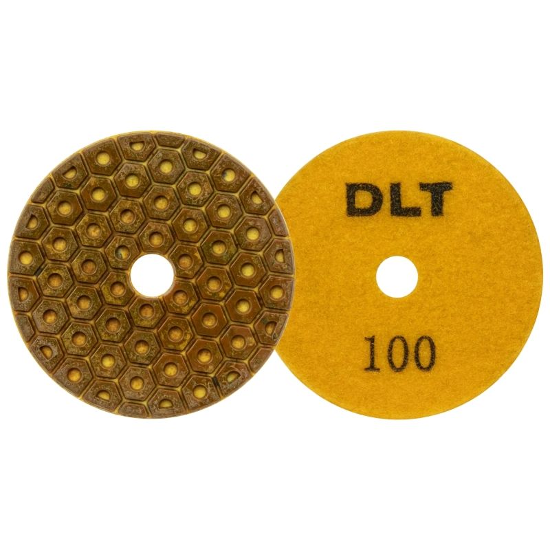 АГШК для сухой шлифовки DLT №10 #100 100 мм - фото 1