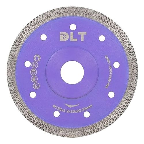Диск алмазный DLT №13 Turbo-X 125 мм - фото 1