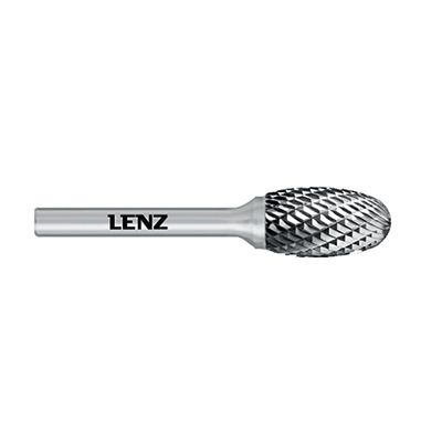 Борфреза твердосплавная LENZ Овал 10х16х6х60