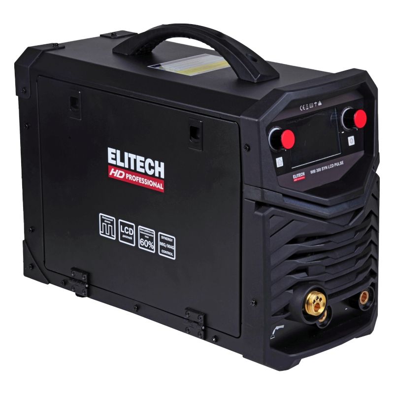 Аппарат сварочный инверторный Elitech WM 300 SYN LCD Puls - фото 2