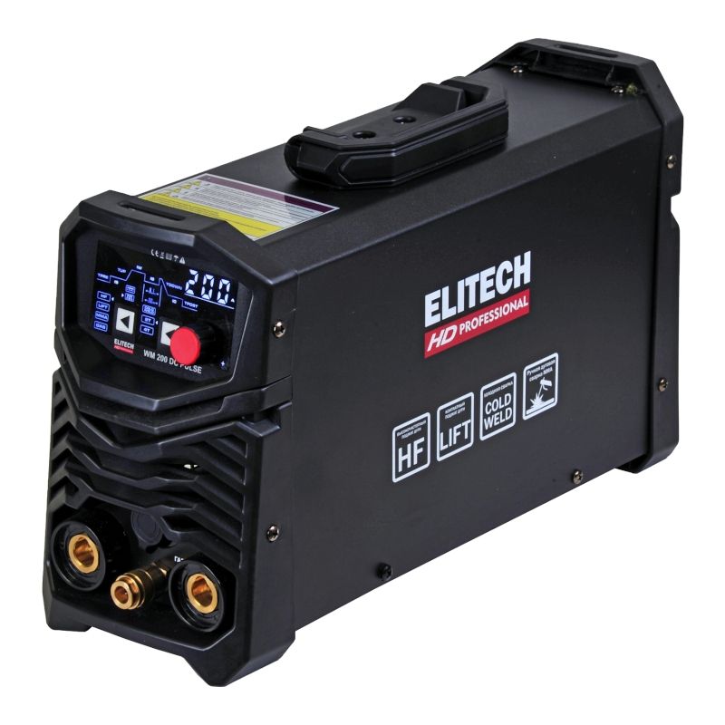 Аппарат сварочный инверторный Elitech WM 200 DC Puls - фото 1