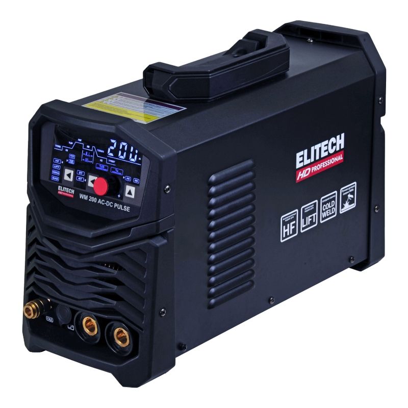 Аппарат сварочный инверторный Elitech WM 200 AC-DC Puls - фото 1