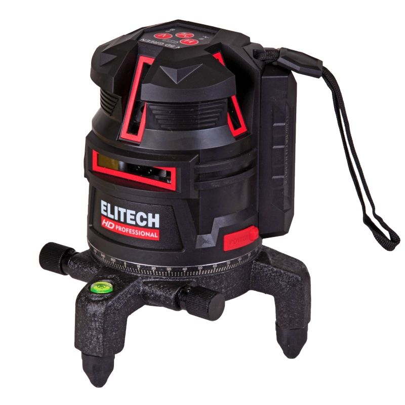Нивелир лазерный Elitech LN 5D GREEN - фото 1