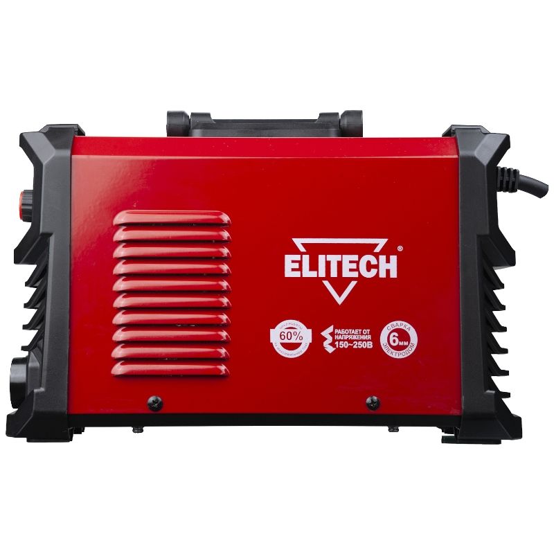 Аппарат сварочный инверторный Elitech АИС 200 ЖК - фото 4