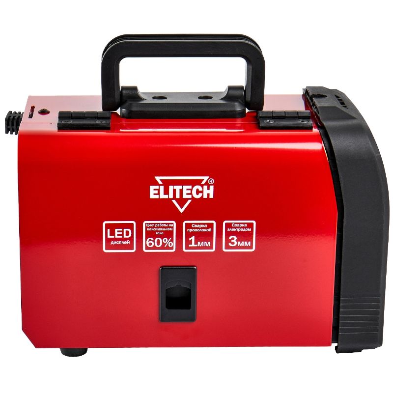 Аппарат сварочный инверторный Elitech ИС 120 СИН ЖК - фото 4