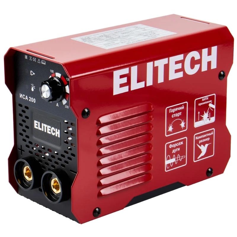 Сварочный инвертор Elitech ММА ИСА 200 - фото 1