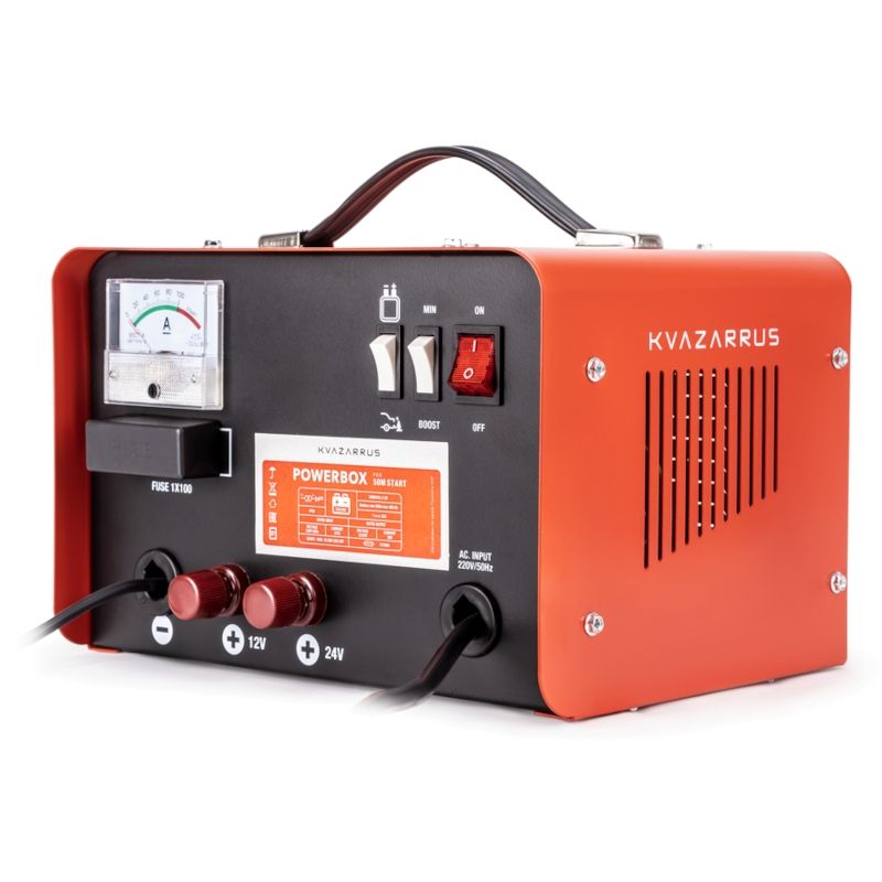 Пуско-зарядное устройство FoxWeld KVAZARRUS PowerBox 50M START - фото 2