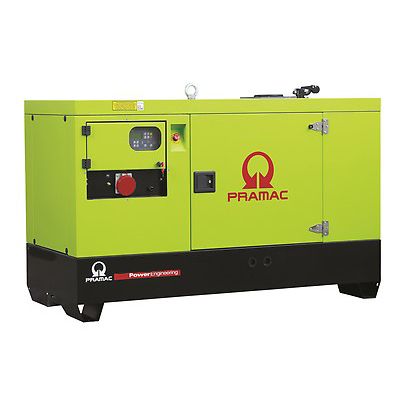 Дизельный генератор PRAMAC GSW22P Mecc Alte однофазный в кожухе