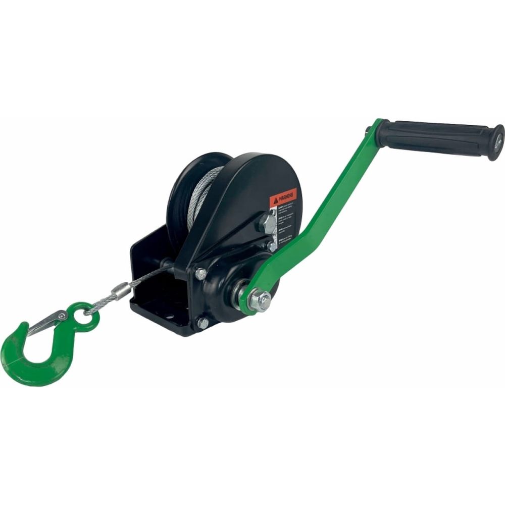 Лебедка ручная барабанная с тормозом HITCH HWB 500