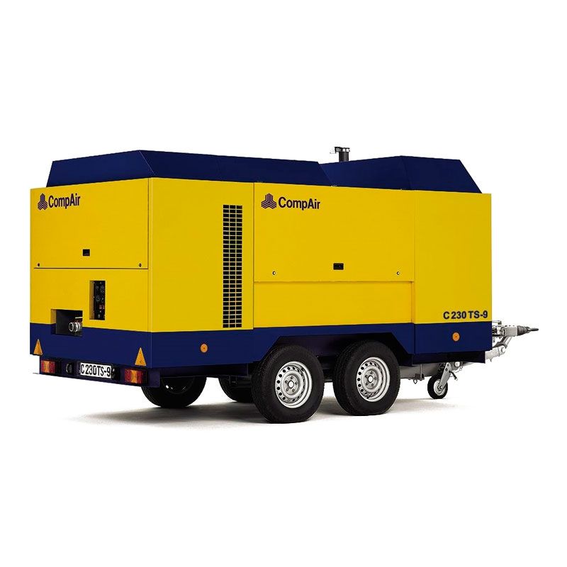 Дизельный компрессор CompAir C230TS-17 на шасси