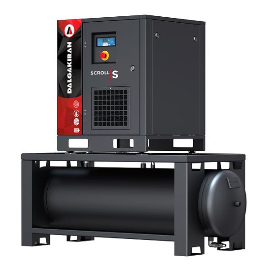 Компрессор DALGAKIRAN DS 7,5-8-500 на ресивере