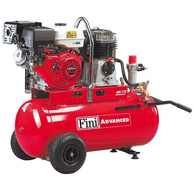 Поршневой компрессор FINI MK_103-100-5.5S_HONDA 4 кВт
