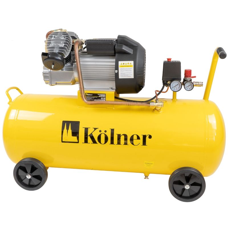 Компрессор коаксиальный масляный KOLNER KAC 100/2400-2