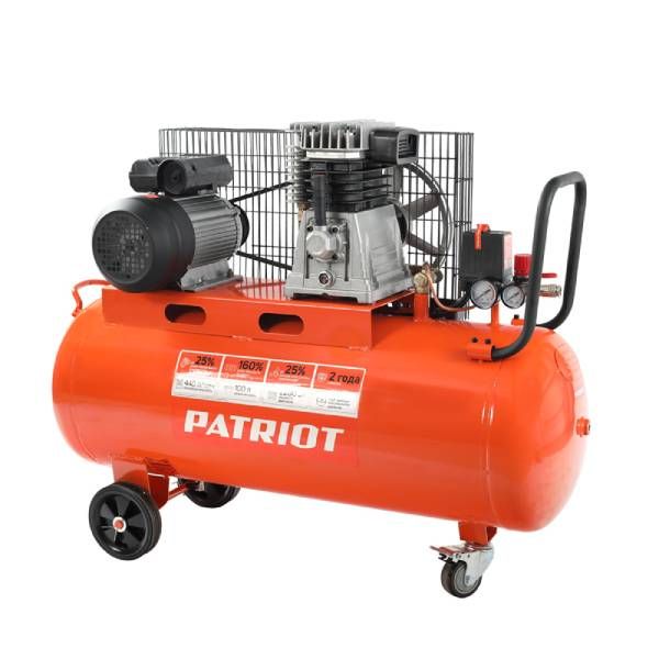 Компрессор поршневой ременной Патриот PTR 100-440I