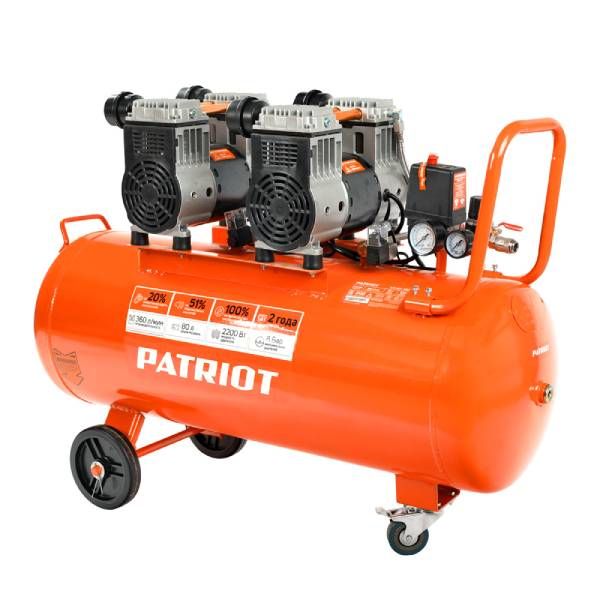Безмасляный компрессор поршневой Patriot WO 80-360