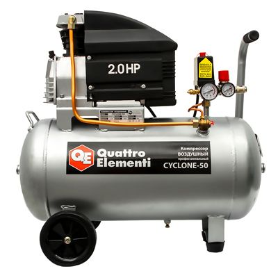 Компрессор Quattro Elementi CYCLONE-50 (наличие колес)
