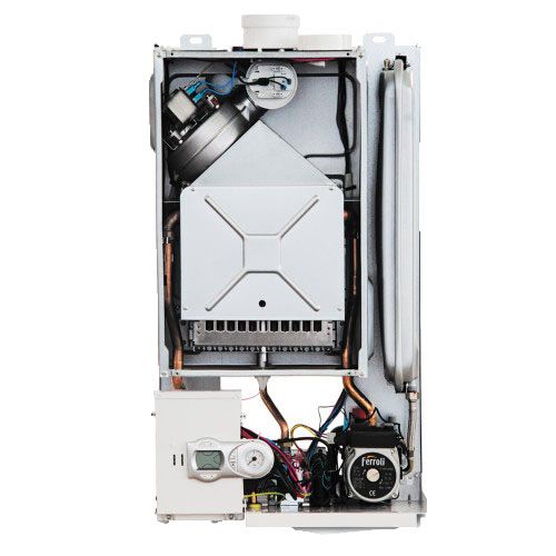 Настенный газовый котел Ferroli Fortuna F 24 + Термостат (34 кг)