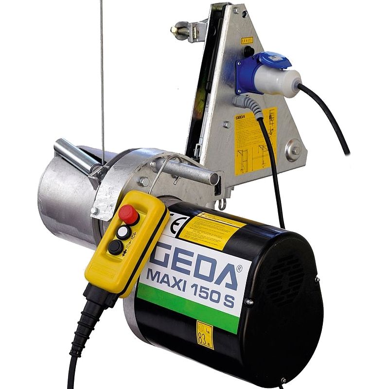 Электрическая лебедка GEDA MAXI 150 S 81 м