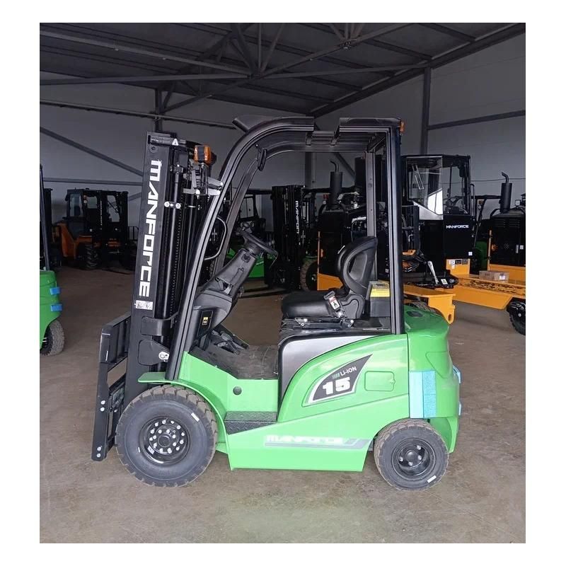Электропогрузчик четырехопорный Manforce FB15-EH 2W300 SS PN LI 205 - фото 2